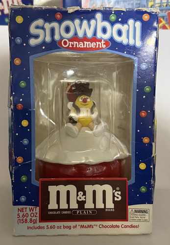Vintage snowball ornament - vintage,